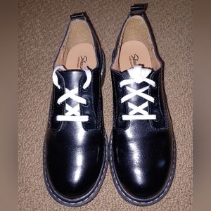 Women’s Skechers Cyrus Oxford Y2K Chunky Sole Size 8.5 Black 48447